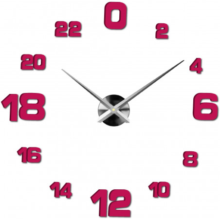 Adhesive wall clock, luxury wall clock, plastic clock Adhesive wall clock, luxury wall clock, plastic clock