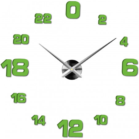 Adhesive wall clock, luxury wall clock, plastic clock Adhesive wall clock, luxury wall clock, plastic clock