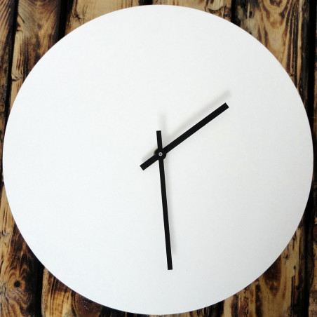 Wall clock COLORED HDF Olive