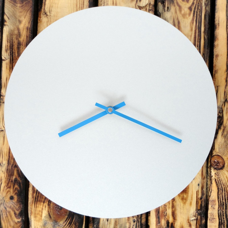 Wall clock COLORED HDF Olive