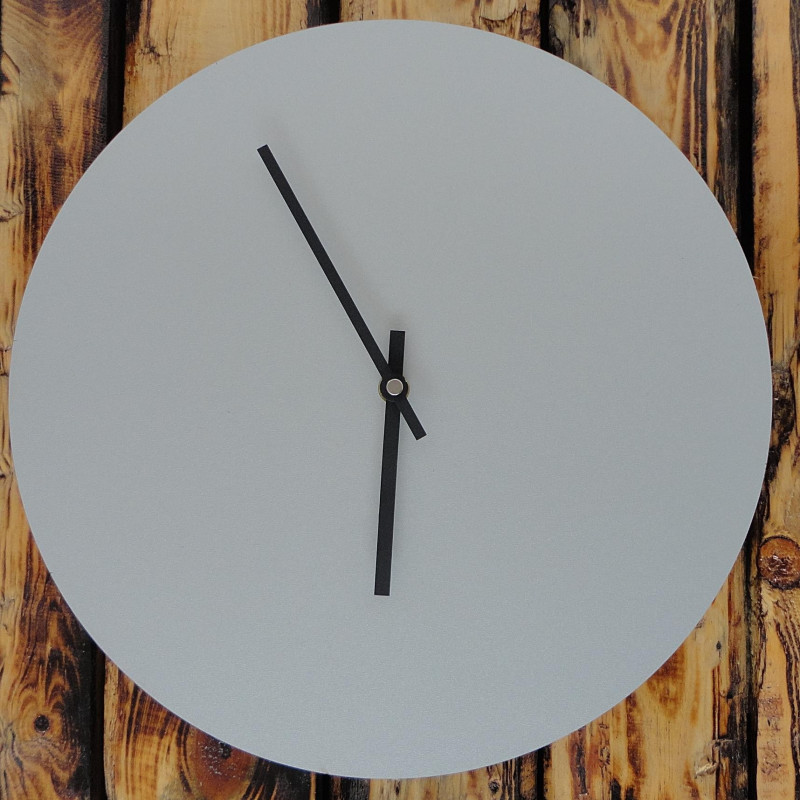 Wall clock COLORED HDF Olive