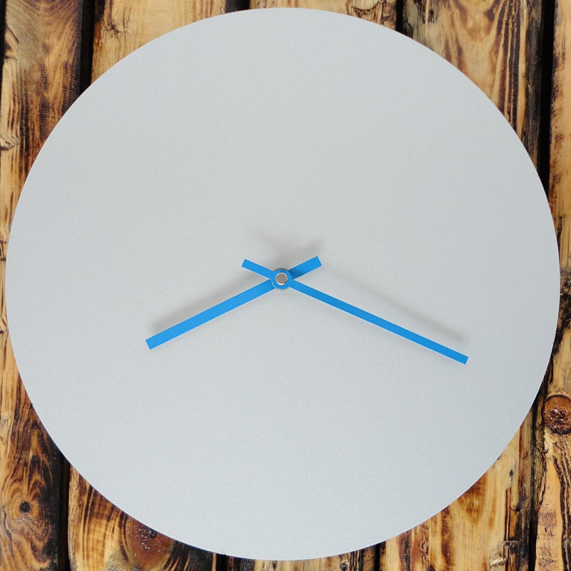 Wall clock COLORED HDF Olive