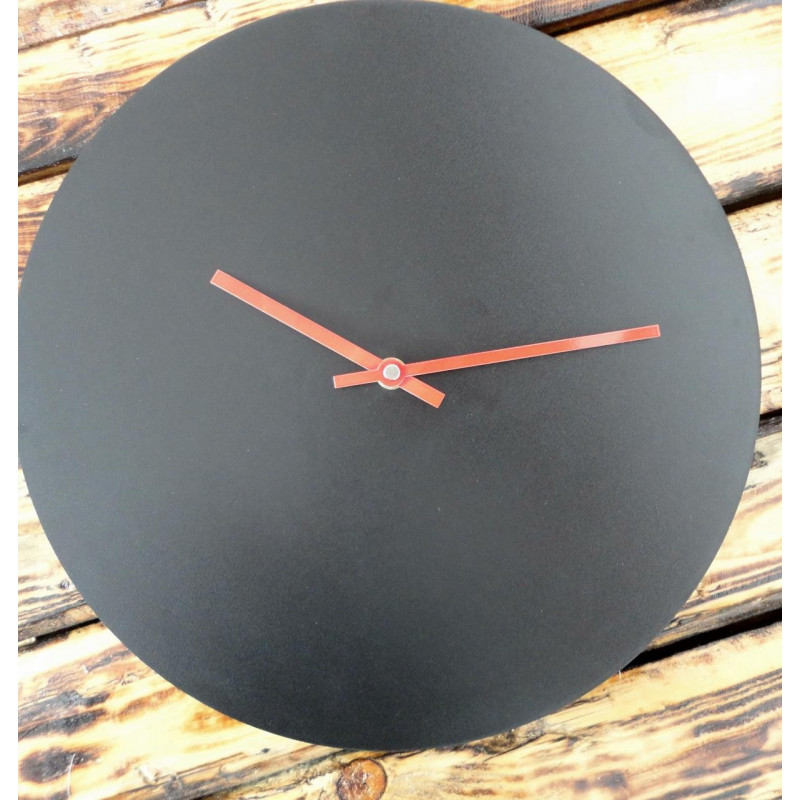Wall clock COLORED HDF Olive