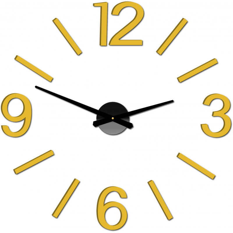 Wall clock as a painting - AUKRO