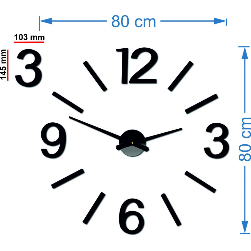 Modern Wall Clock Monika