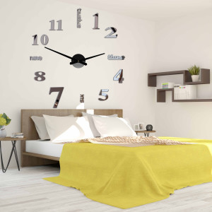 Modern wall clock 3D sticker clock - SEDMEN