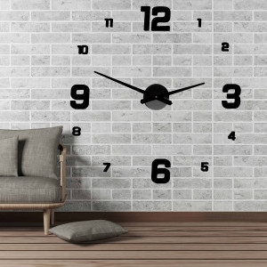 Modern wall clock numbers - ORFOX