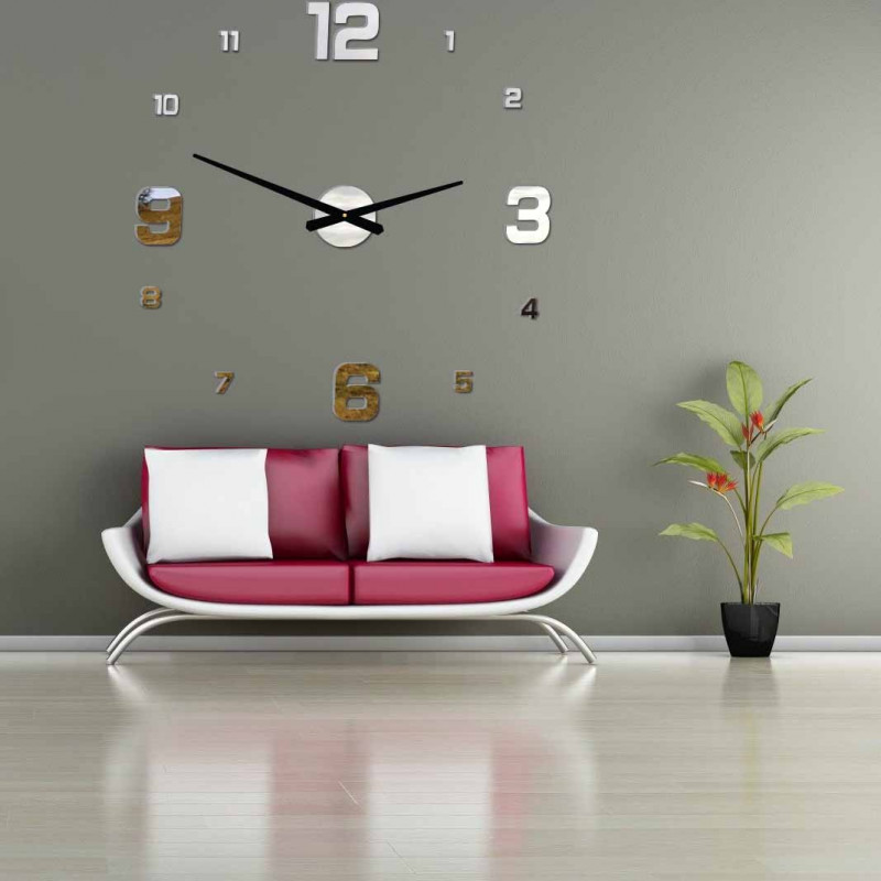 Modern wall clock JOLYI FOX Plexi