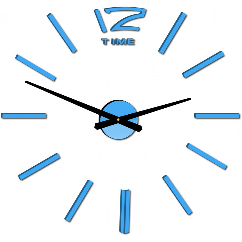 Large adhesive wall clock OMEGA. Plexiglass XMOMO