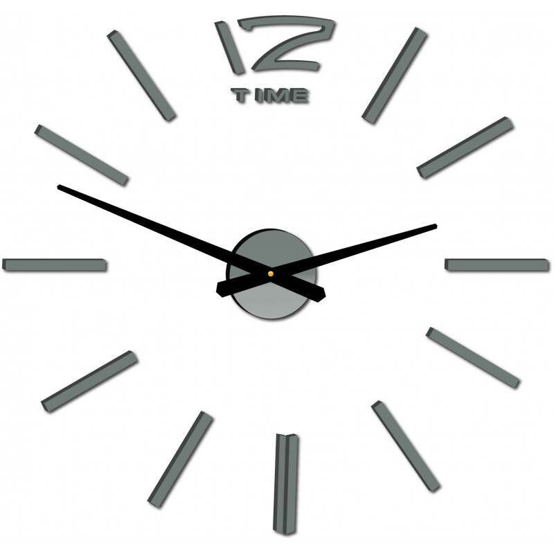 Large adhesive wall clock OMEGA. Plexiglass XMOMO