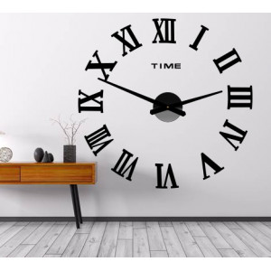 Wall Clock MAXI PLEXI - Roman Numbers 2D