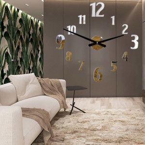 Stick-on wall clock - DAVOS XXLe