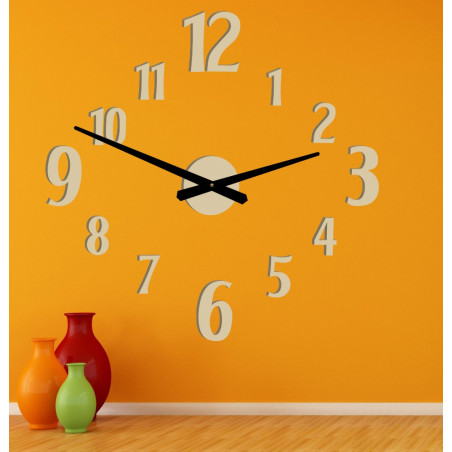 Large wall clocks are a beautiful decoration for your interior.