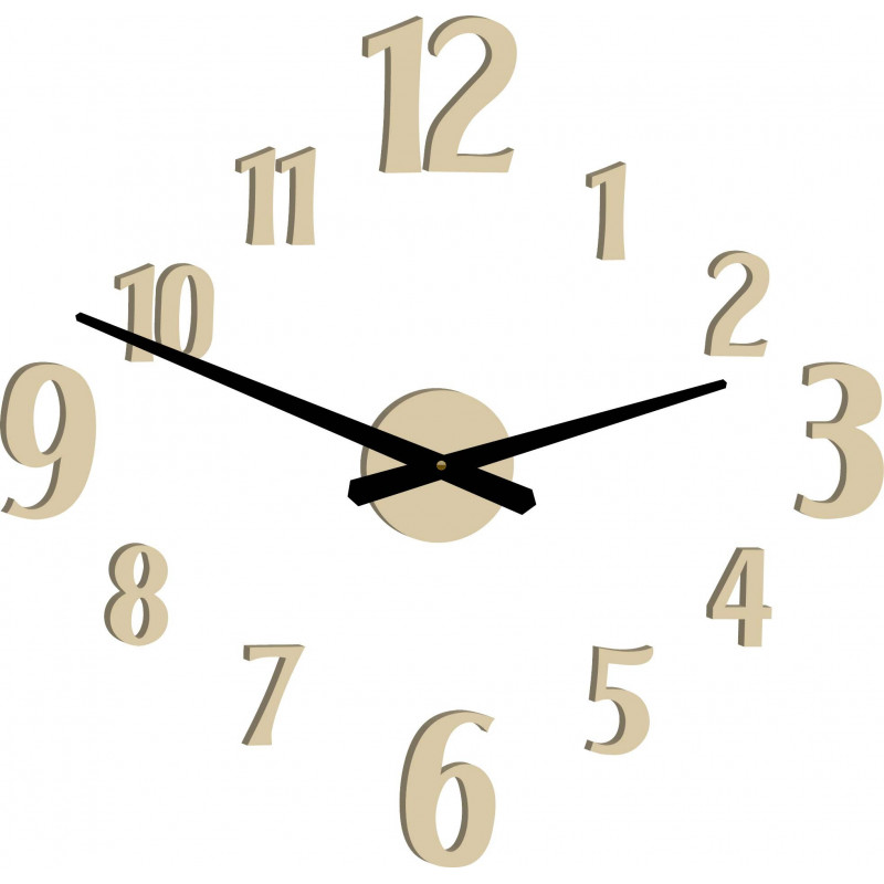 Large wall clocks are a beautiful decoration for your interior.