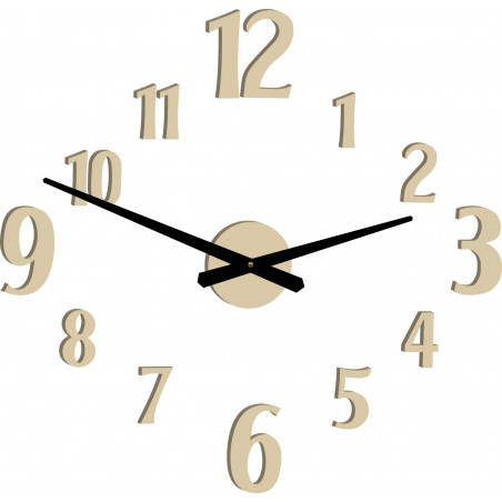 Large wall clocks are a beautiful decoration for your interior.