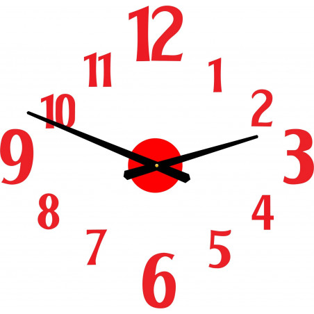 Large wall clocks are a beautiful decoration for your interior.