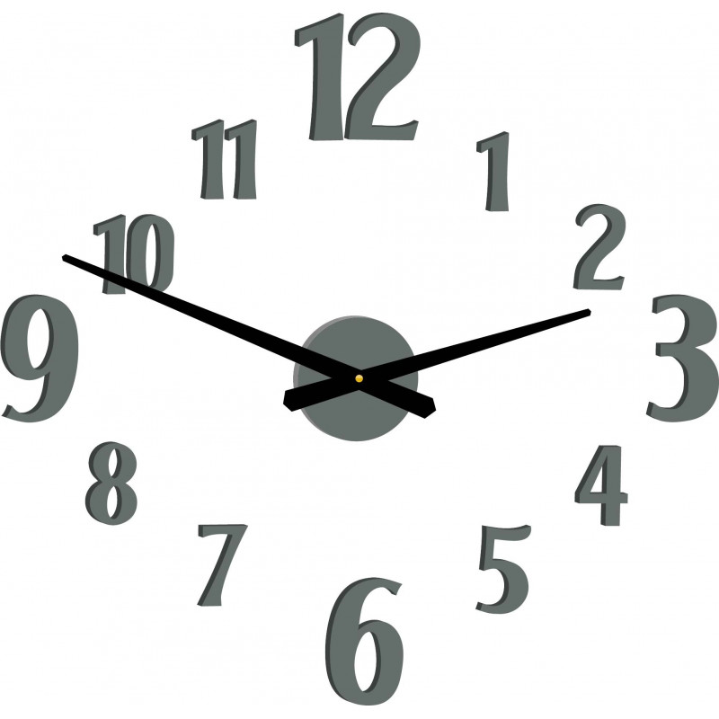 Large wall clocks are a beautiful decoration for your interior.