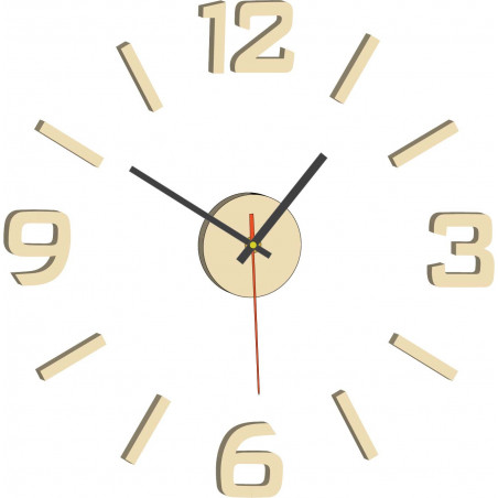 Wall clock adhesive XS SANDERO Wall clock adhesive XS SANDERO