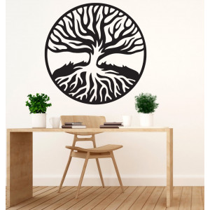 Modern wooden plywood painting ROOTS