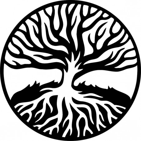 Modern wooden plywood painting ROOTS