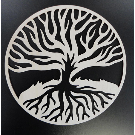 Modern wooden plywood painting ROOTS