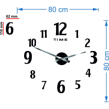 Wall Clock CARLOS 2D Wall Clock CARLOS 2D