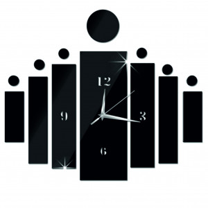Wall clock sticking as a DIY HOJOKER gift l 3D hours