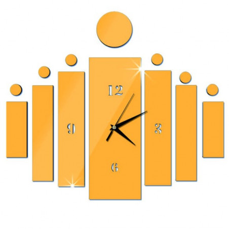 DIY HOJOKER adhesive wall clock as a gift DIY HOJOKER adhesive wall clock as a gift