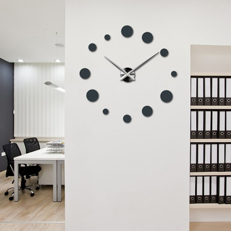 Large wall clock dot (modern wall clock) DEKORAJ Large wall clock dot (modern wall clock) DEKORAJ