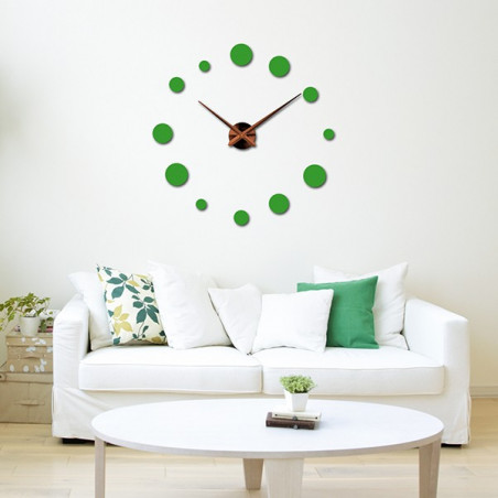 Large wall clock dot (modern wall clock) DEKORAJ Large wall clock dot (modern wall clock) DEKORAJ