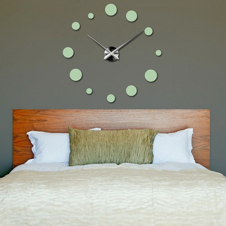Large wall clock dot (modern wall clock) DEKORAJ Large wall clock dot (modern wall clock) DEKORAJ