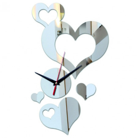 Clon small clock plexiglass vlasta production