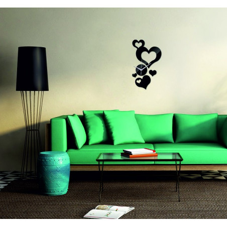 Clon small clock plexiglass vlasta production