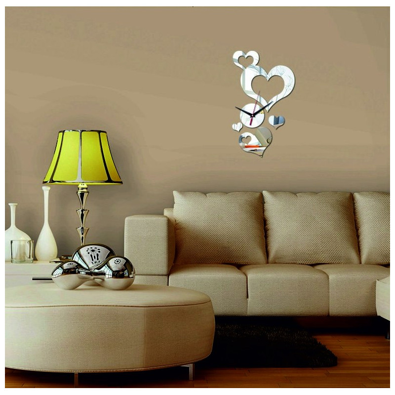 Clon small clock plexiglass vlasta production