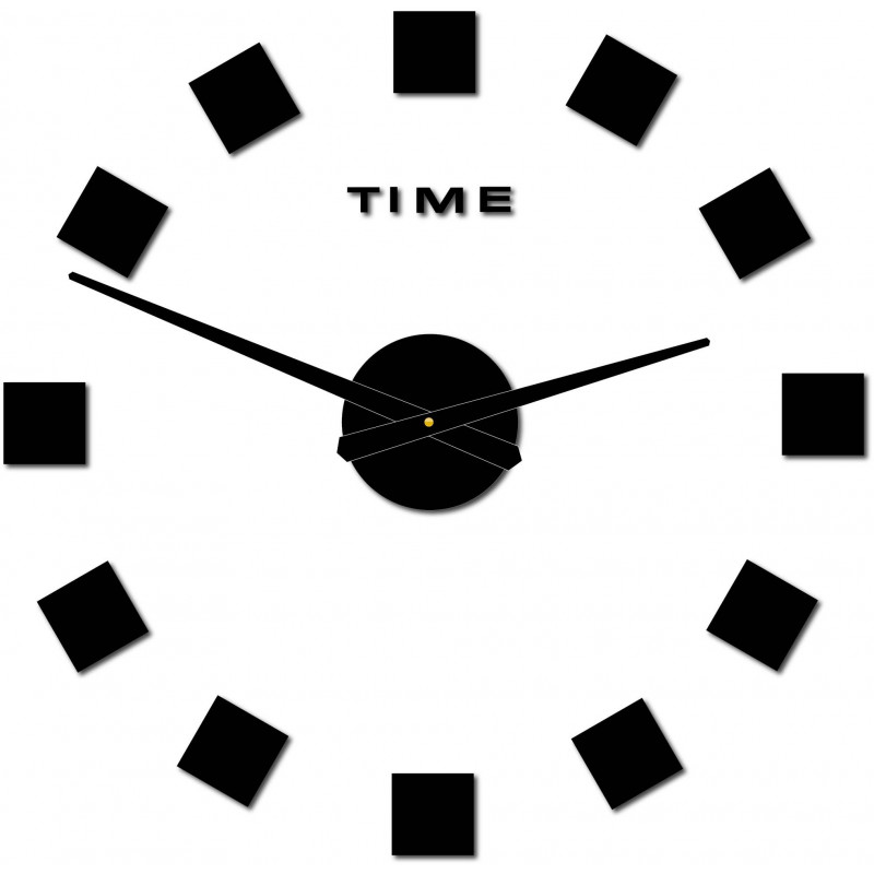 Large wall clock STYLESA 2D