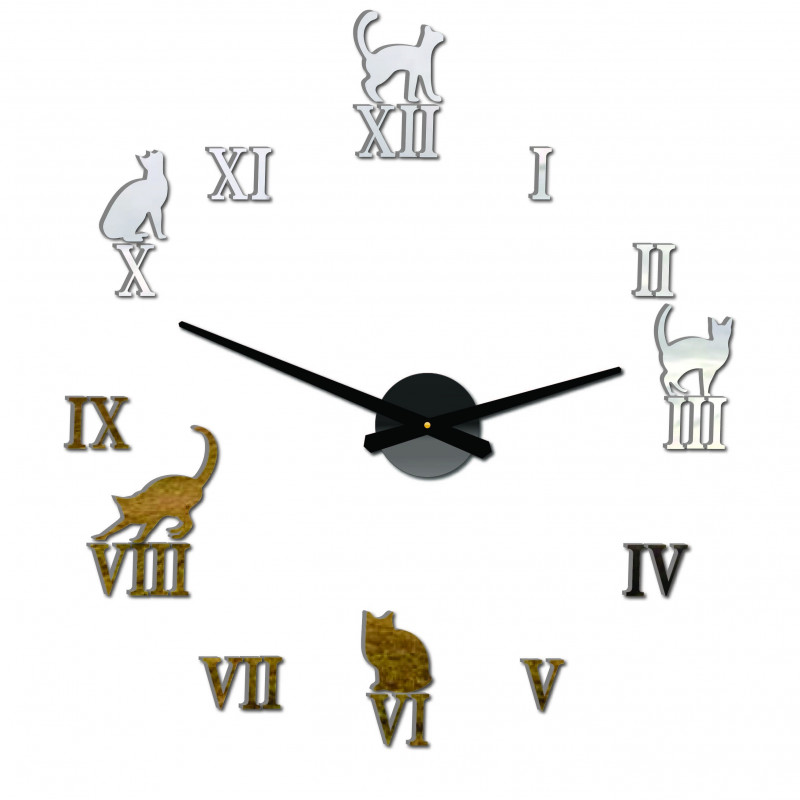 Cat Wall Clock