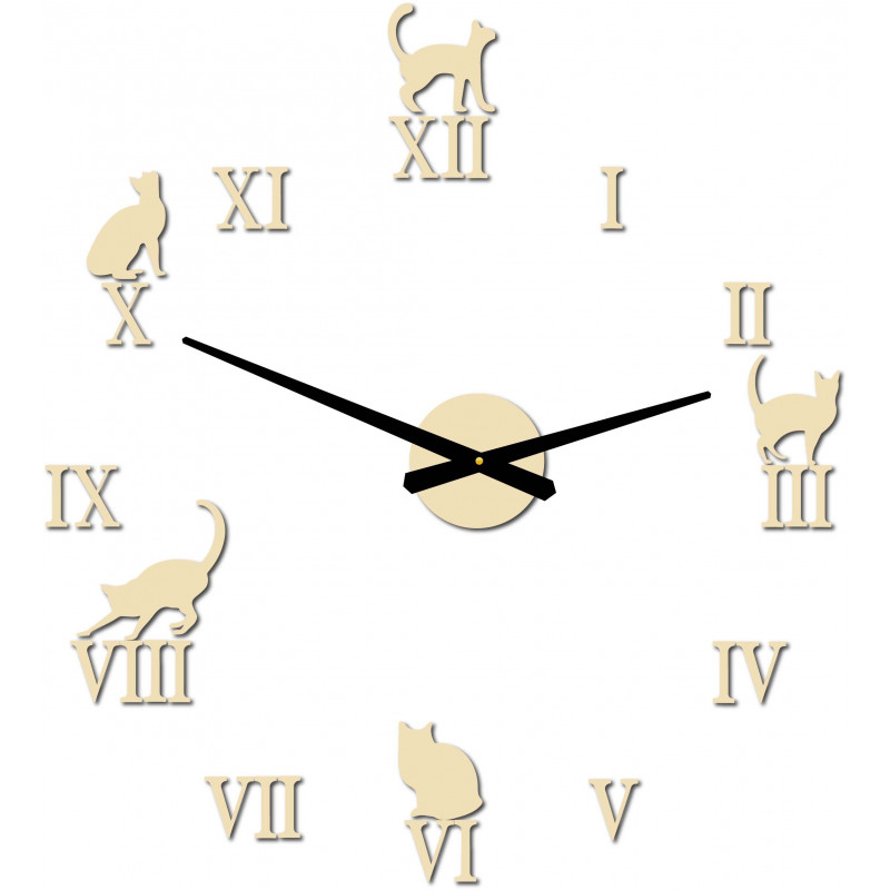 Cat Wall Clock
