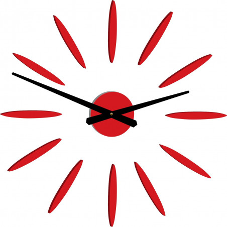 Stylish DIY white wall clock - Elegant decoration for the living room