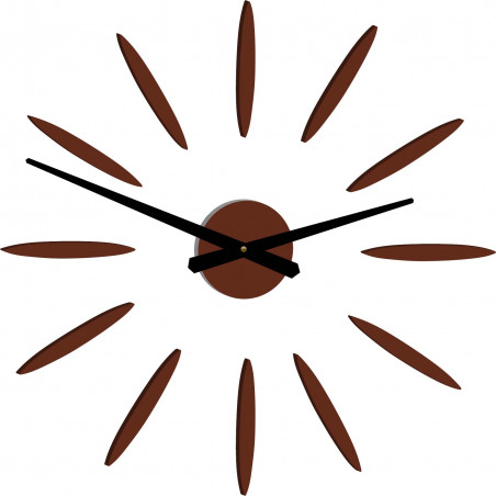 Wall clock adhesive Sun Rays