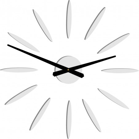 Wall clock adhesive Sun Rays