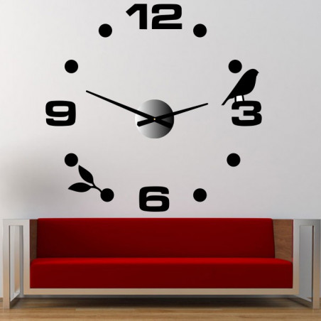 DIY Pohoda line adhesive wall clock