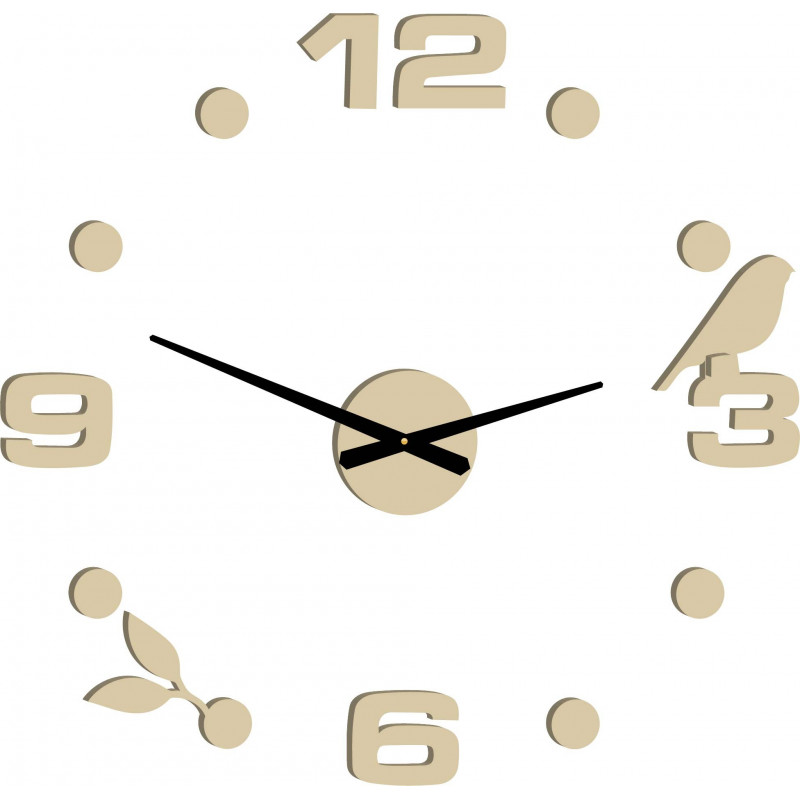 DIY Pohoda line adhesive wall clock