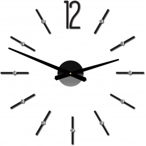 Modern wall clock adhesive SOFIA XXL DIY sticker 2