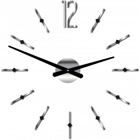Modern wall clock adhesive SOFIA XXL DIY sticker