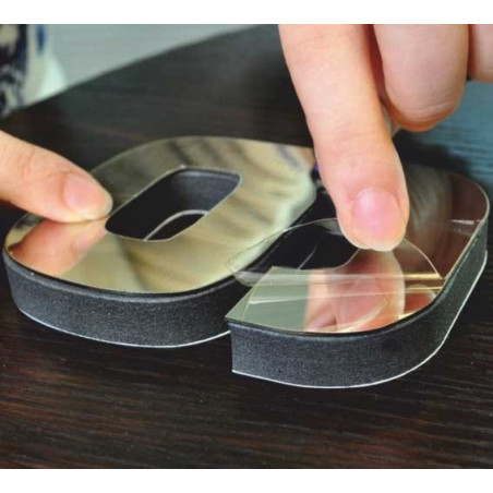 Wall Clock Mirror. Punching clock mirror numbers DIY NOSPEN Wall Clock Mirror. Punching clock mirror numbers DIY NOSPEN