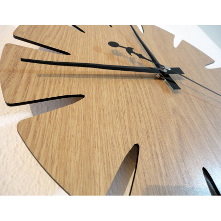 Wooden wall clock made of HDF SPECTRA