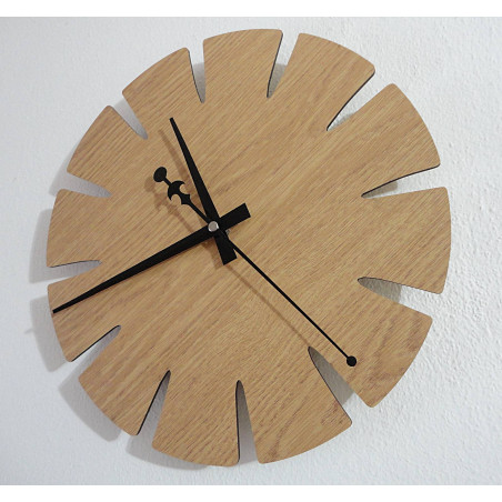 Wooden wall clock made of HDF SPECTRA