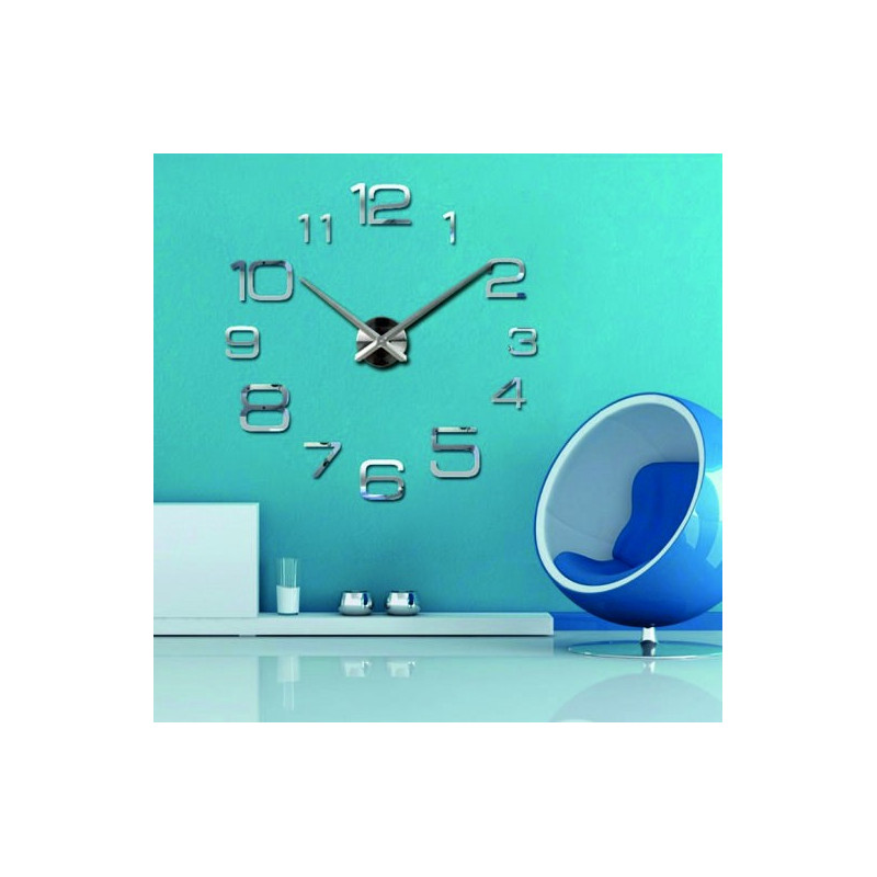 Wall clock large design clock DIY KULFOLD