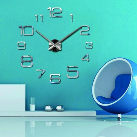 Wall clock large design clock DIY KULFOLD