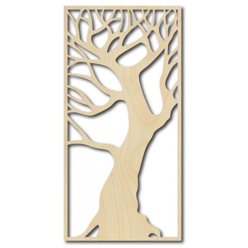 Wooden wall picture made of plywood Poplar ROBUST
